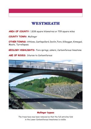 Westmeath: COUNTY GEOLOGY of IRELAND 1