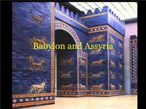 Babylon and Assyria Second Millennium