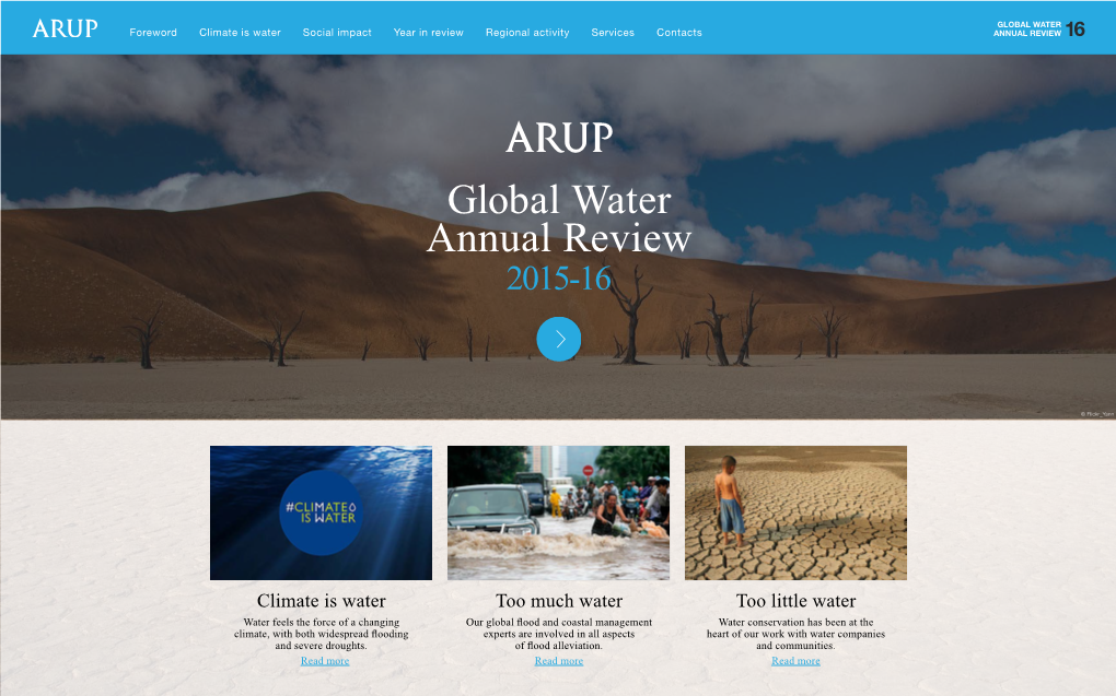 Global Water Annual Review 16