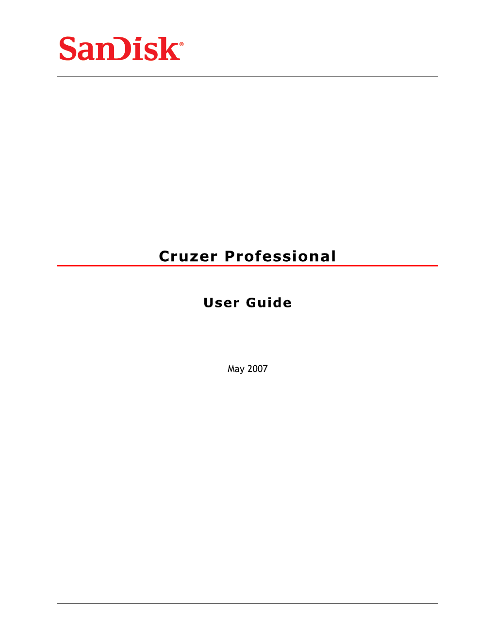 Cruzer Professional