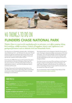 40 Things to Do in Flinders Chase National Park