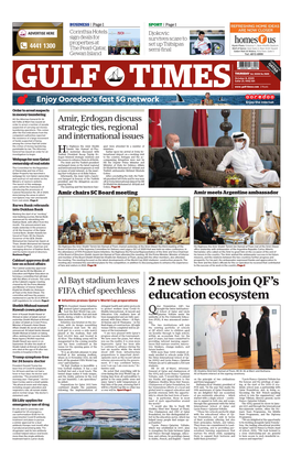 2 New Schools Join QF's Education Ecosystem