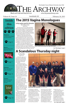 The 2015 Vagina Monologues