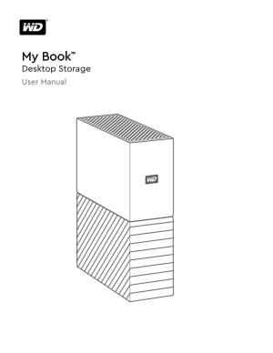 My Book Desktop Storage User Manual