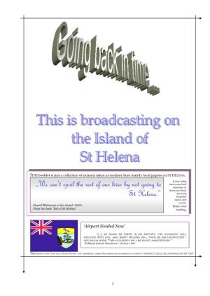 Personal History of Radio St Helena by Manfred Rippich