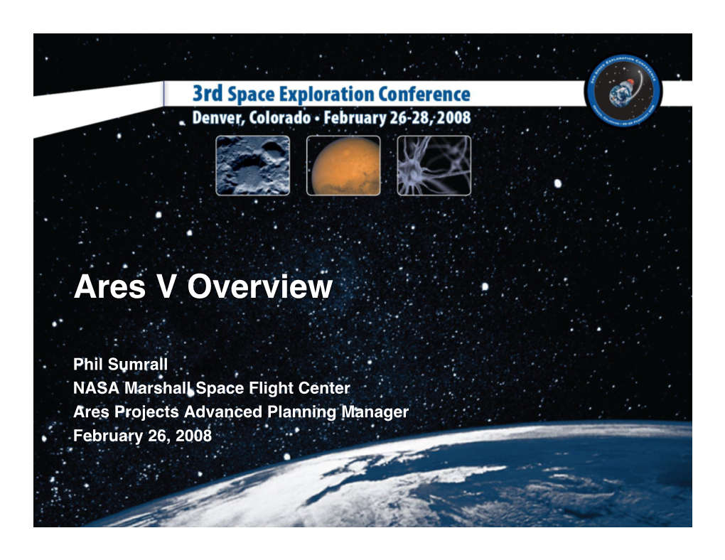 Ares V Overview