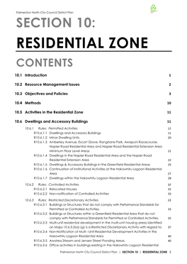 Residential Zone