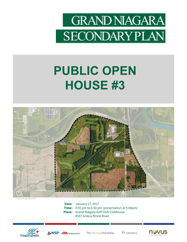 Grand Niagara Secondary Plan