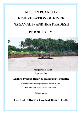 Action Plan for Rejuvenation of River Nagavali - Andhra Pradesh