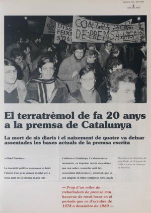 A La Premsa De Catalunya