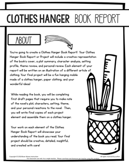 Clothes Hanger BOOK REPORT