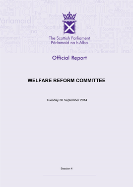 Welfare Reform Committee