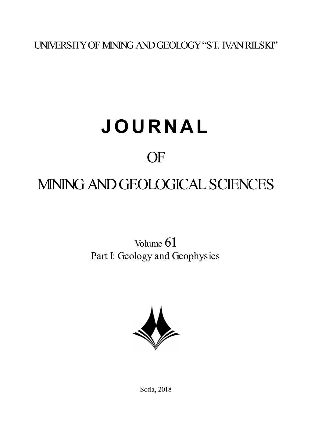 Journal of Mining and Geological Sciences