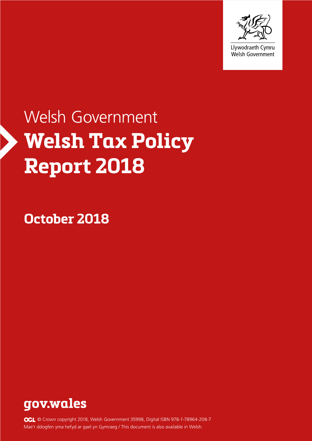 Welsh Tax Policy Report 2018