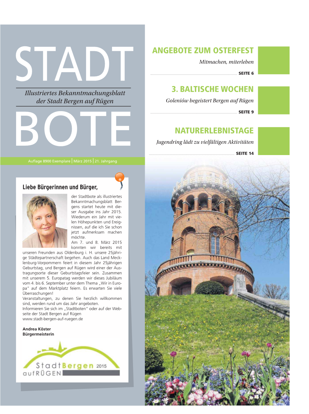 Stadtbote März 2015