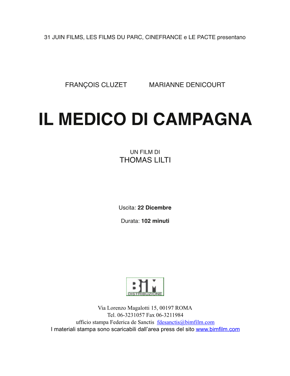 Il Medico Di Campagna