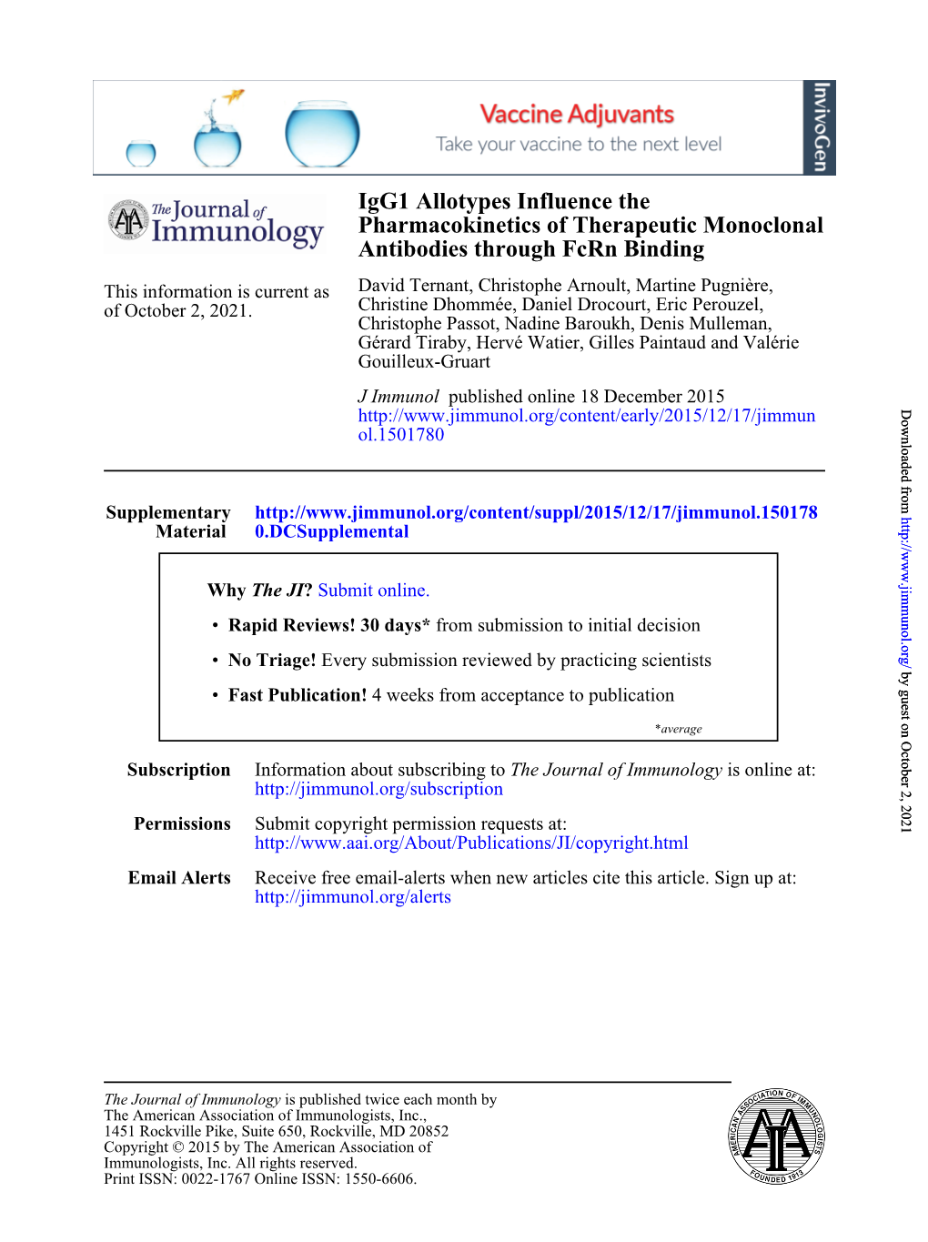 Antibodies Through Fcrn Binding Monoclonal Pharmacokinetics Of