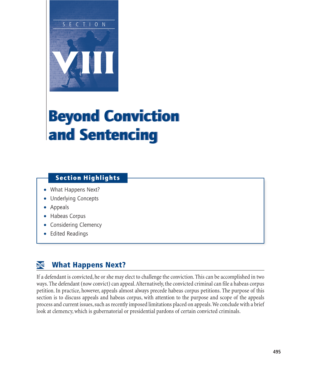 Beyond Conviction and Sentencing Beyond