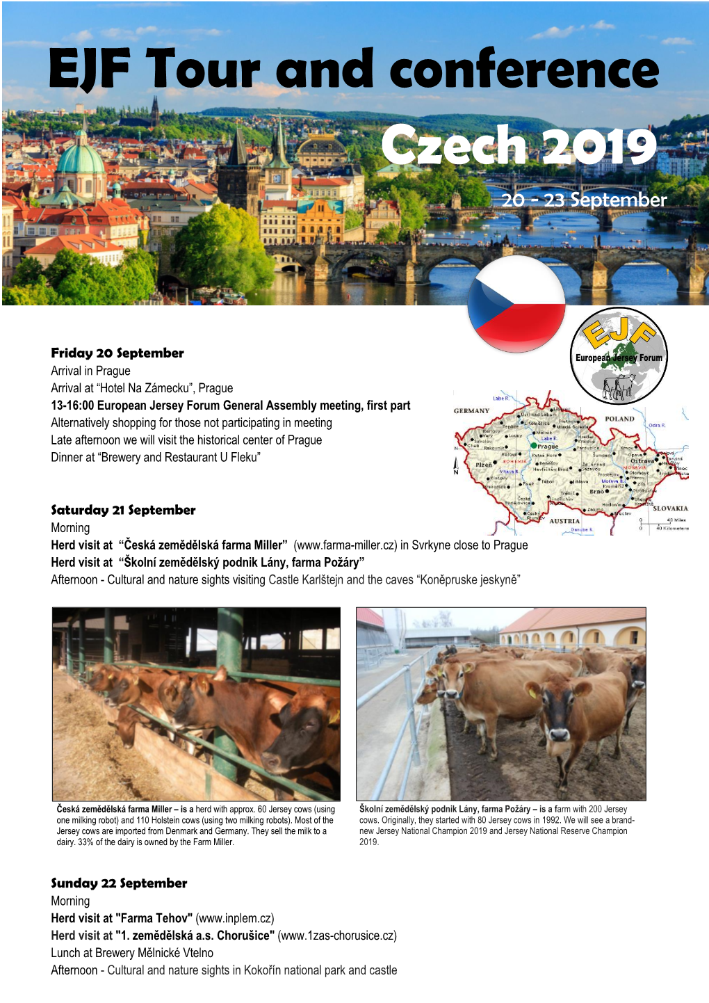 Czech 2019 20 - 23 September