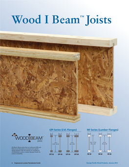 Wood I Beam™ Joists