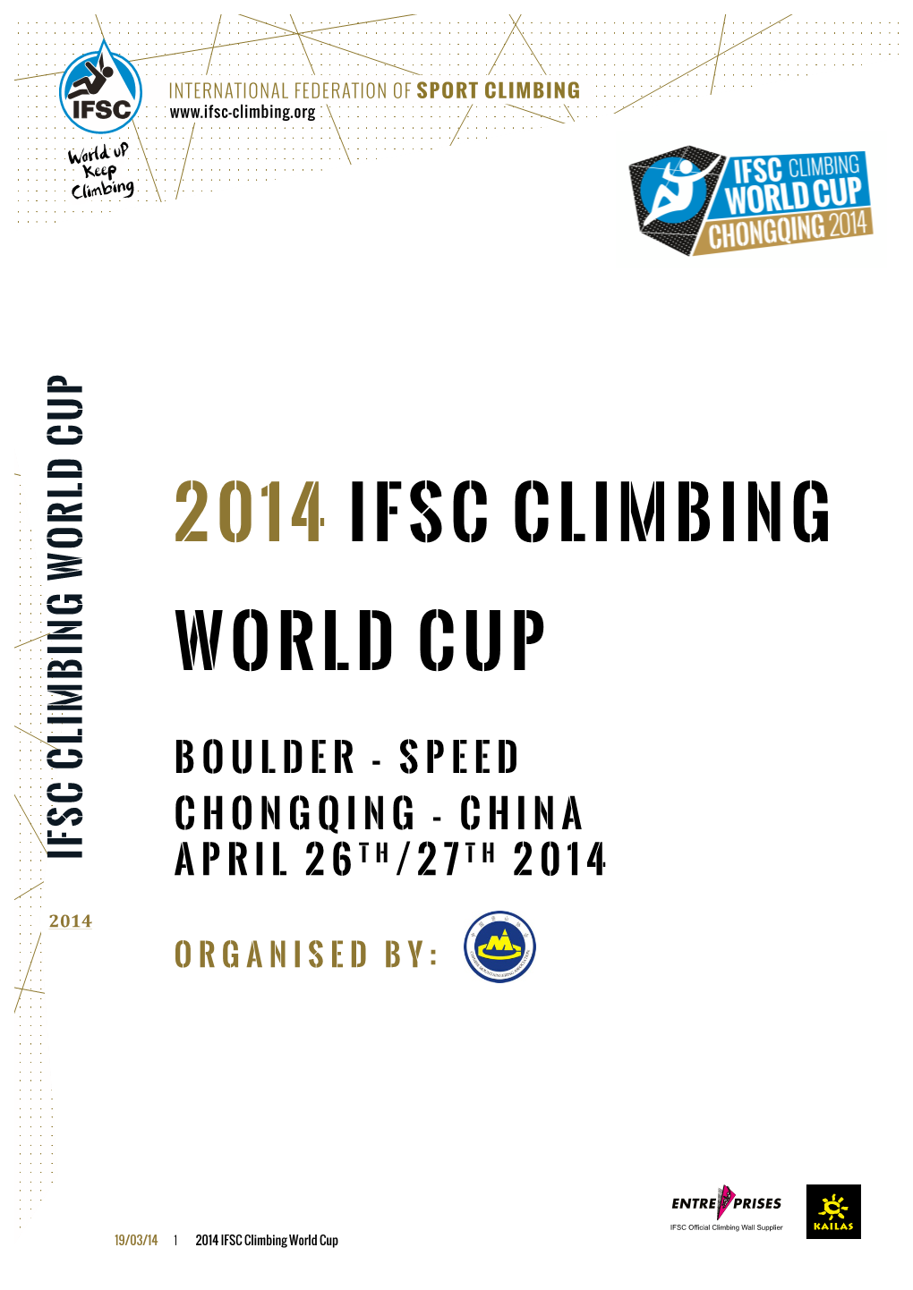 2014 Ifsc Climbing World Cup Cup World