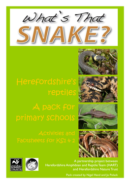 Grass Snake Fact Sheet 5