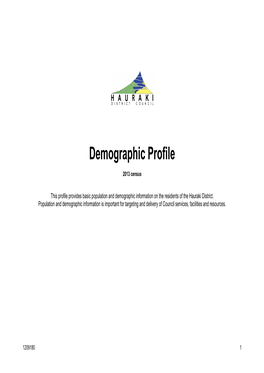 Demographic Profile