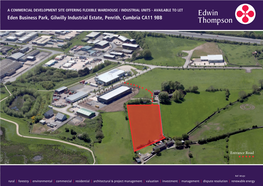 Eden Business Park, Gilwilly Industrial Estate, Penrith, Cumbria CA11 9BB