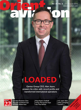 LOADED Qantas Group CEO, Alan Joyce, Answers His Critics with Record Profits and Transformed International Operations