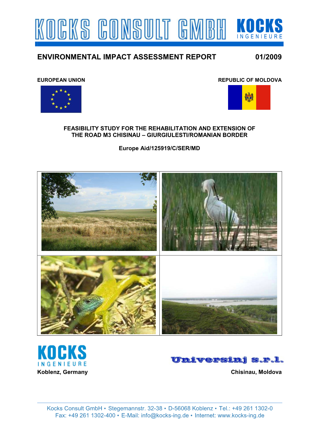 Environmental Impact Assessment Report 01/2009