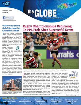 Rugby Championships Returning to PPL Park After Successful Event