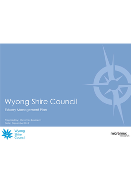 Wyong Shire Council Estuary Management Plan