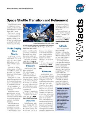 Space Shuttle Transition and Retirement