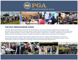 The Pga Merchandise Show