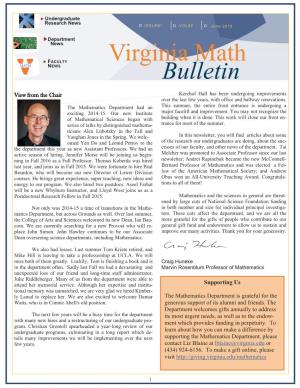 2015 Virginia Math Bulletin