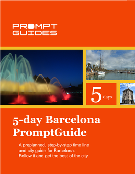 5-Day Barcelona Promptguide