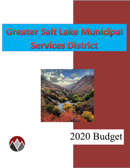 Greater Salt Lake Municipal Services District 2020 Adopted