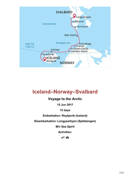 Iceland–Norway–Svalbard