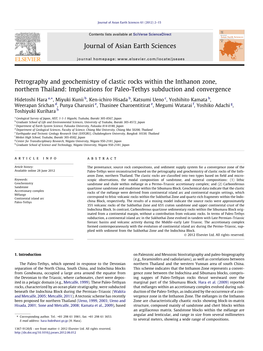 Implications for Paleo-Tethys Subduct