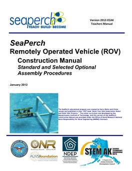 Seaperch ROV Construction Manual