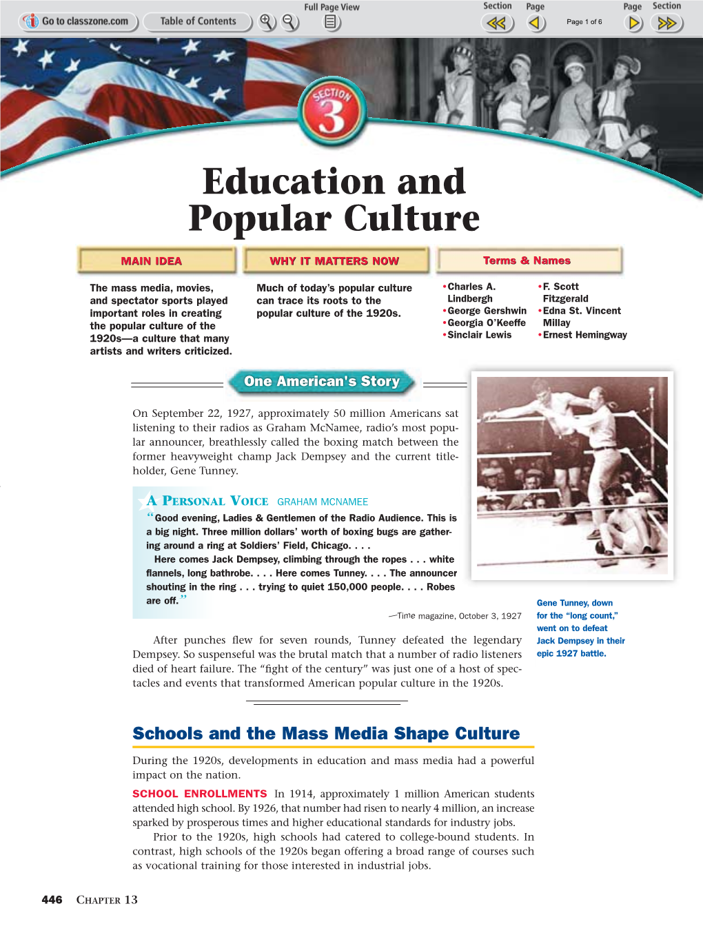 Education and Popular Culture