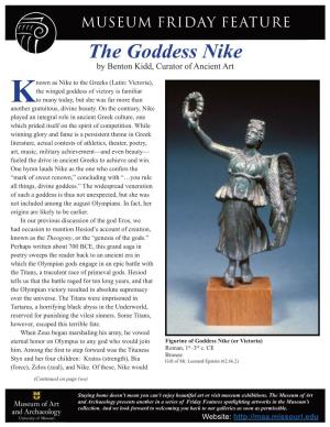 The Goddess Nike Article
