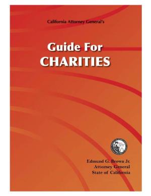 Guide for Charities