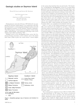 Geologic Studies on Seymour Island F