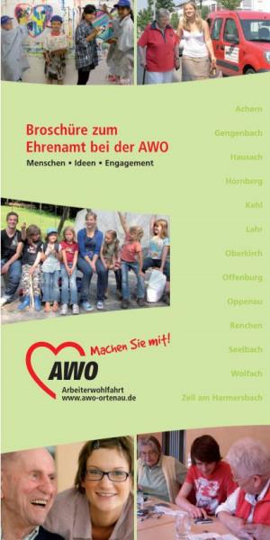 Broschüre Zum Ehrenamt Bei Der AWO Als PDF-Datei