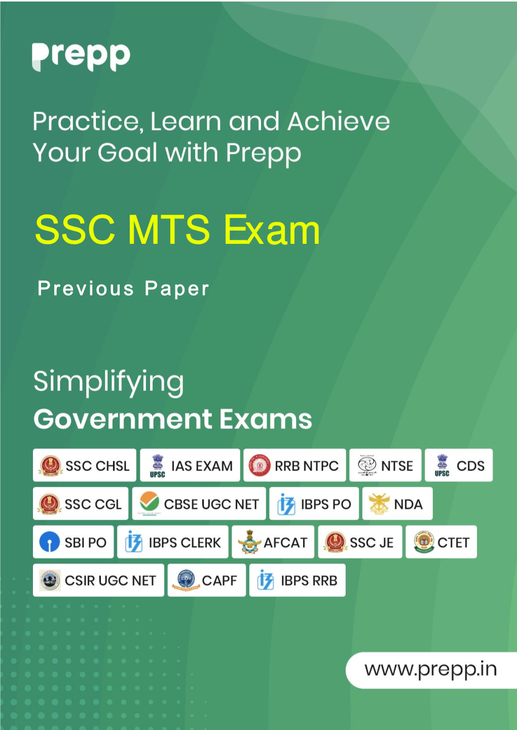 SSC MTS Exam