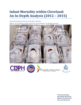 Infant Mortality Within Cleveland: an In-Depth Analysis (2012 – 2015)