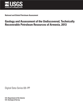Geology and Assessment of the Undiscovered, Technically Recoverable Petroleum Resources of Armenia, 2013