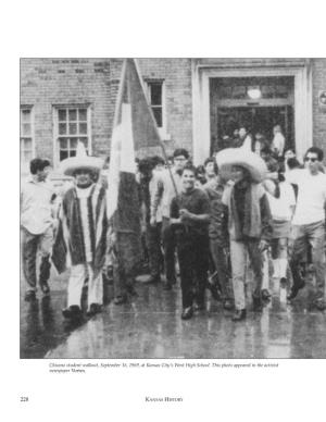 Chicano Student Walkout, September 16, 1969, at Kansas City's West