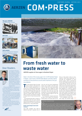 From Fresh Water to Waste Water